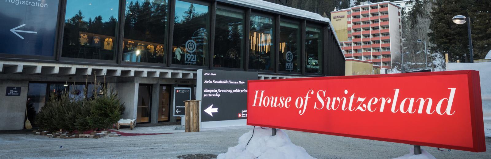 House of Switzerland at the WEF Annual Meeting 2023 House of Switzerland